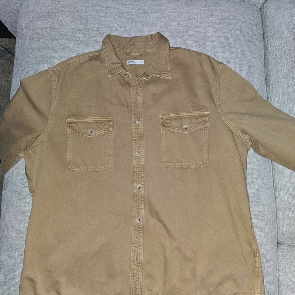 Sonoma Light Brown Casual Shirt #workwear - Picture 2 of 7